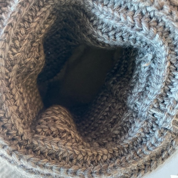 UGG Grey WoolKnitted Knee High Boots size 6 - Picture 10 of 13